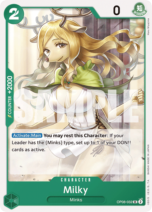 Milky (Character) (OP08-032) (UC)