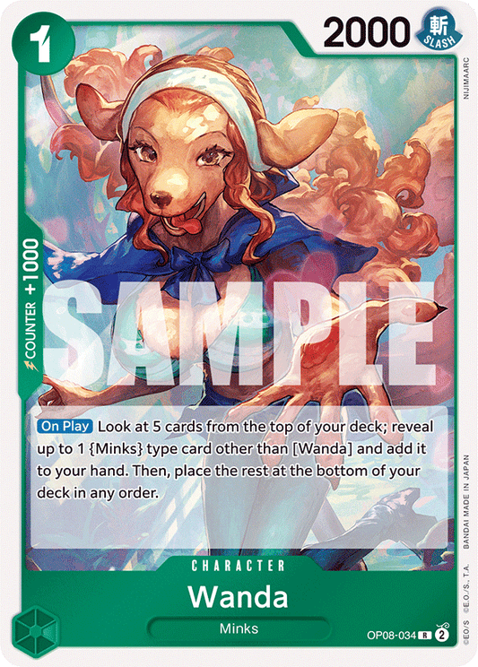 Wanda (Character) (OP08-034) (R)