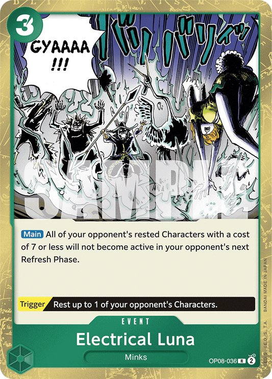 Electrical Luna (Event) (OP08-036) (R)