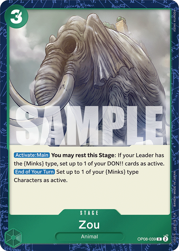 Zou (Stage) (OP08-039) (R)