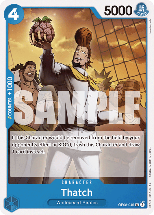 Thatch (Character) (OP08-045) (UC)