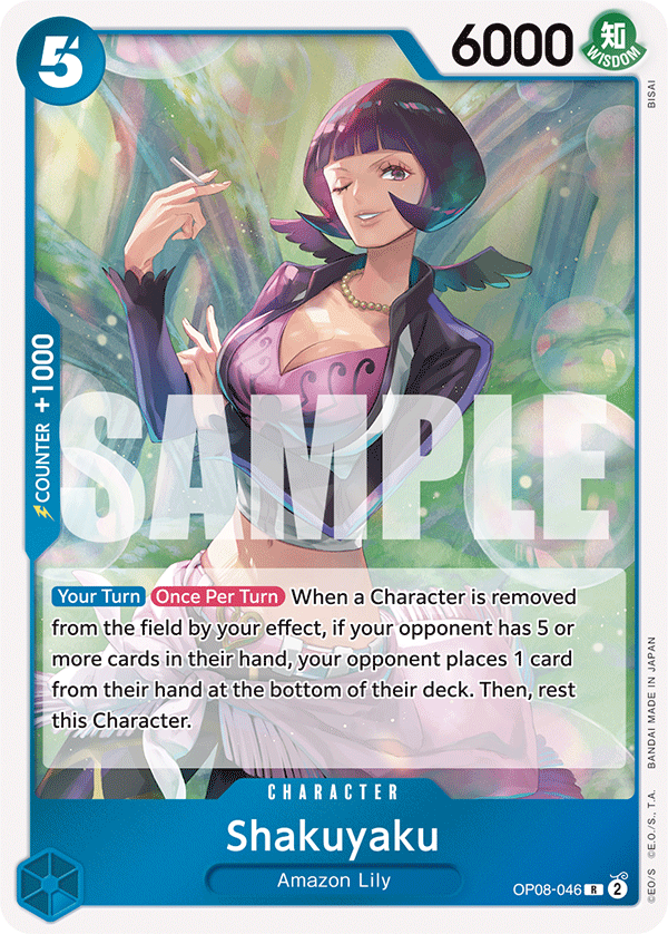 Shakuyaku (Character) (OP08-046) (R)