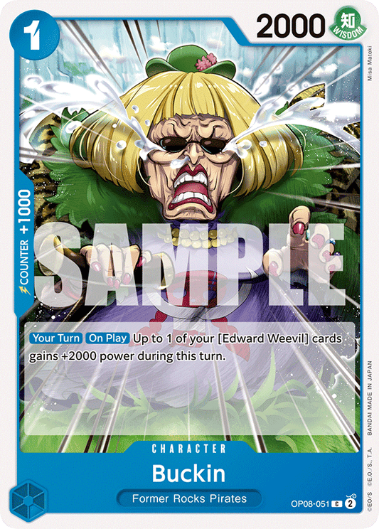 Buckin (Character) (OP08-051) (C)