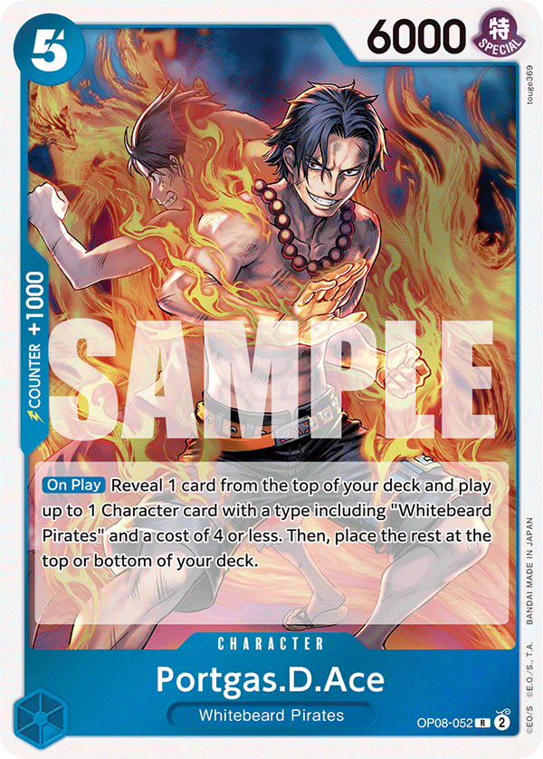 Portgas D Ace (Character) (OP08-052) (R)