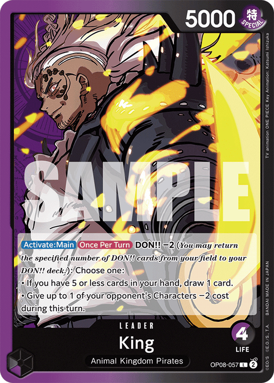King (Leader) (OP08-057) (L)