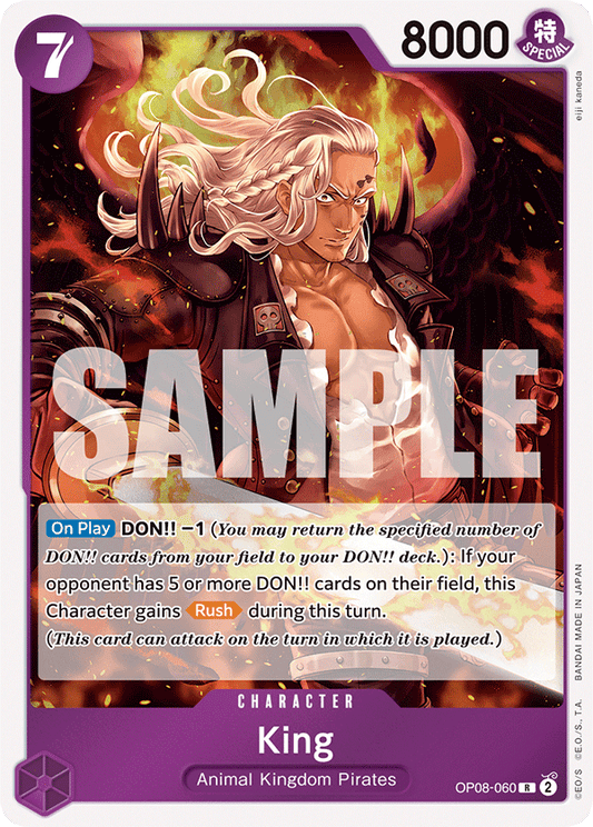 King (Character) (OP08-060) (R)