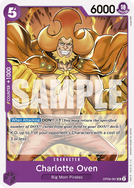 Charlotte Oven (Character) (OP08-061) (UC)