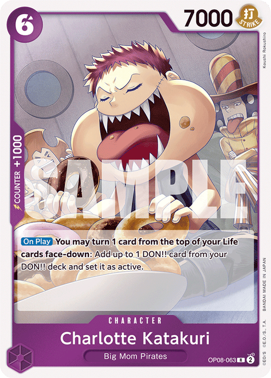Charlotte Katakuri (Character) (OP08-063) (R)