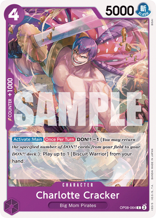 Charlotte Cracker (Character) (OP08-064) (C)