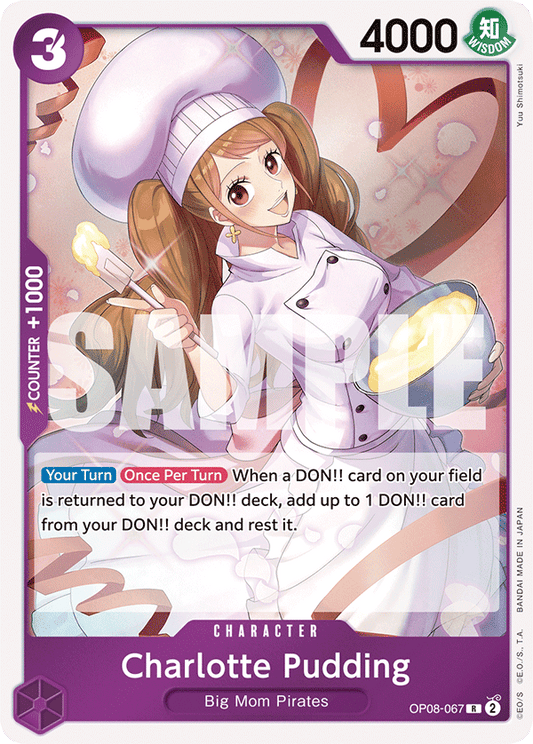 Charlotte Pudding (Character) (OP08-067) (R)
