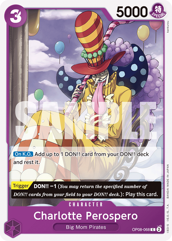 Charlotte Perospero (Character) (OP08-068) (C)