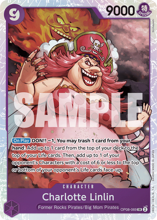 Charlotte Linlin (Character) (OP08-069) (SR)