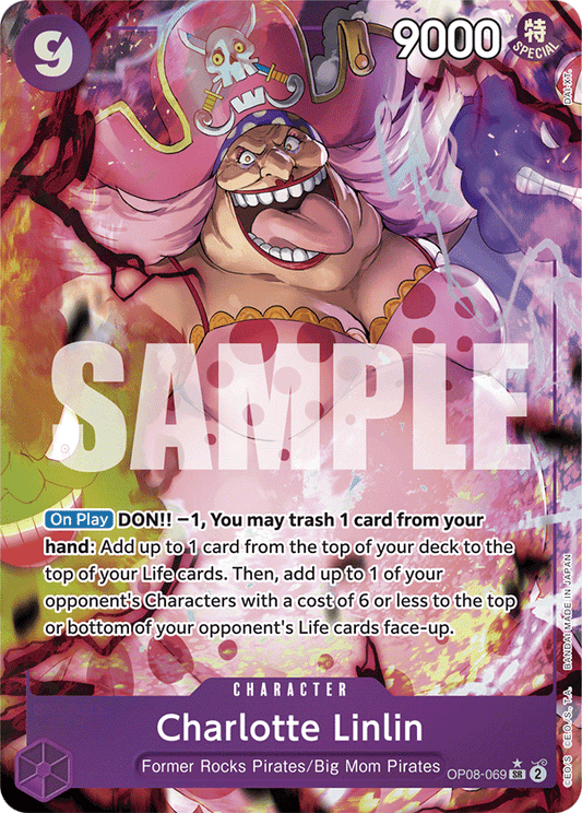 Charlotte Linlin (Character) (OP08-069) (SR) (Alternate Art)