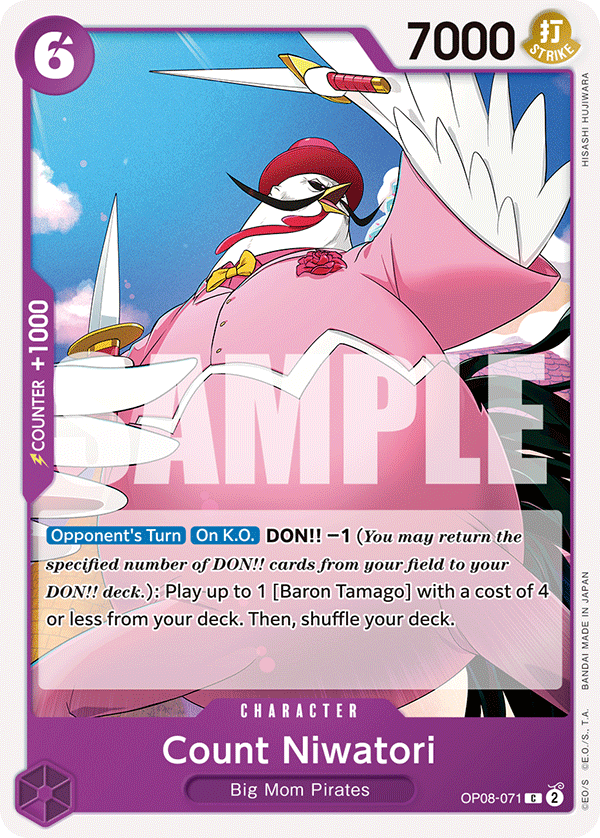 Count Niwatori (Character) (OP08-071) (C)