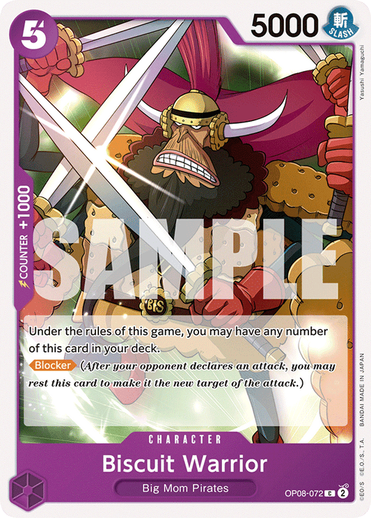 Biscuit Warrior (Character) (OP08-072) (C)