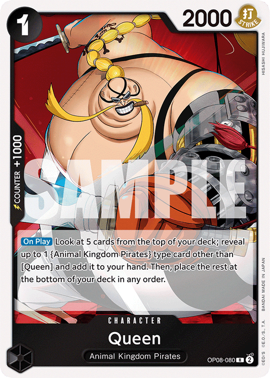 Queen (Charcter) (OP08-080) (R)