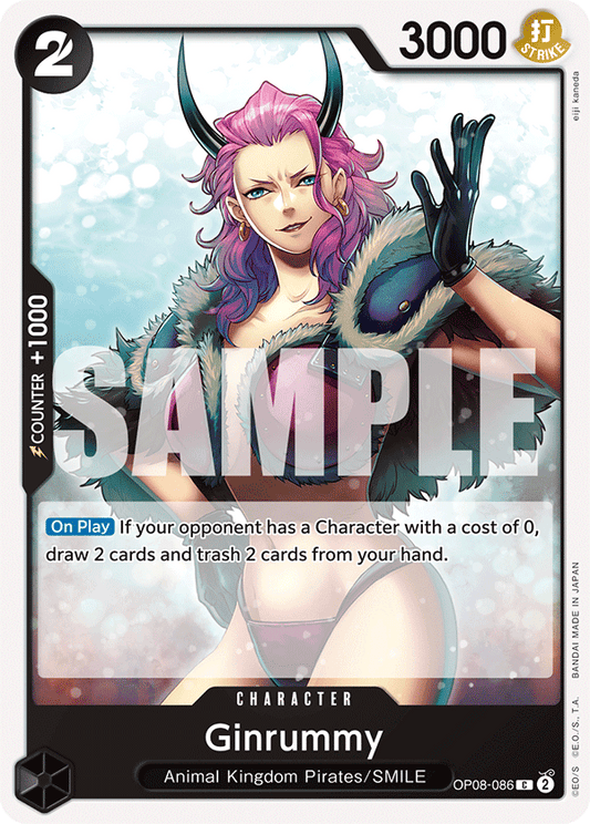 Ginrummy (Charcter) (OP08-086) (C)