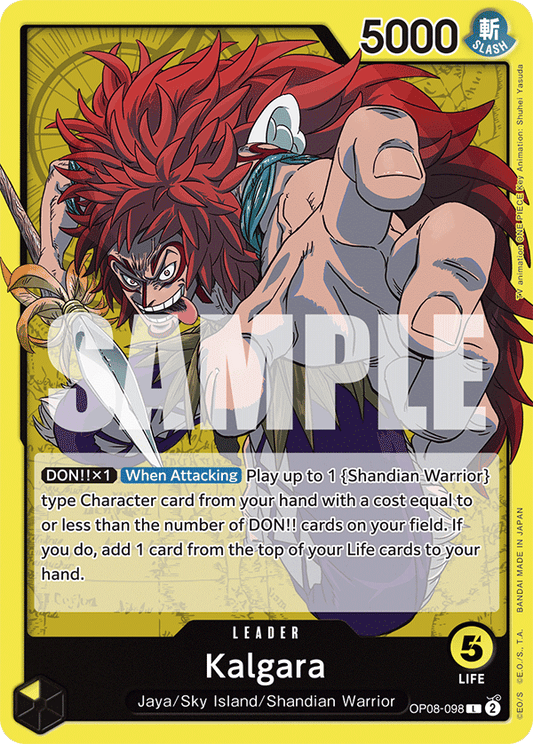 Kalgara (Leader) (OP08-098) (L)
