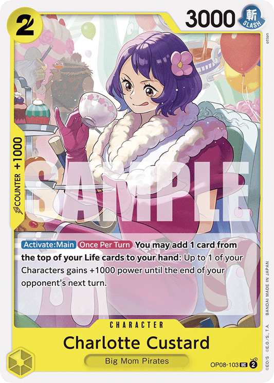 Charlotte Custard (Charcter) (OP08-103) (UC)