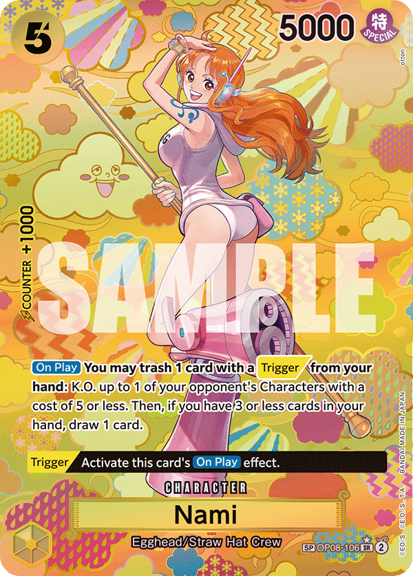 Nami (Character) (OP08-106) (SP)