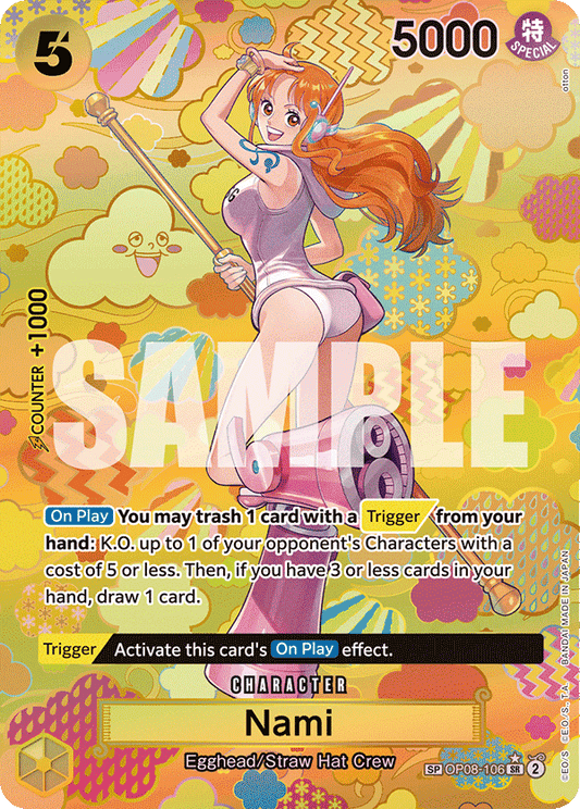 Nami (Character) (OP08-106) (SP)