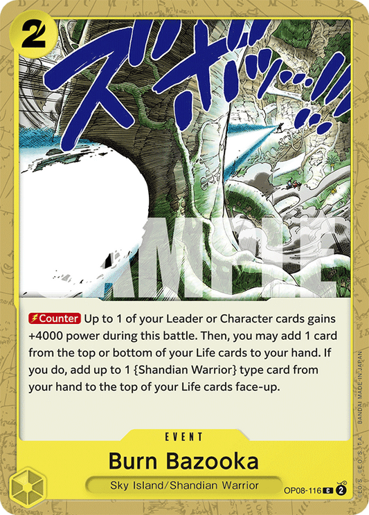 Burn Bazooka (Event) (OP08-116) (C)