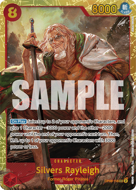 Silvers Rayleigh (Character) (OP08-118) (SEC)