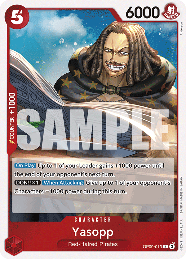Yassop (Character) (OP09-013) (R)