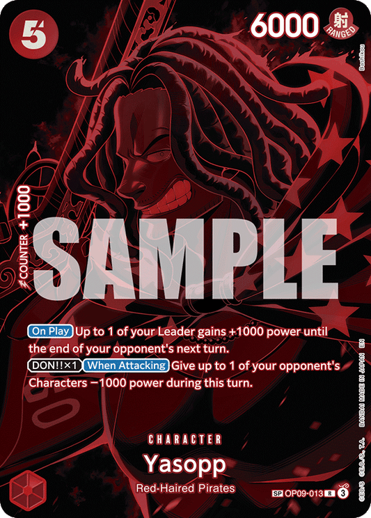 Yasopp (Character) (OP09-013) (R) (SP)