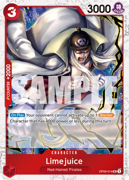 Limejuice (Character) (OP09-014) (UC) (FOIL) (PRB02)