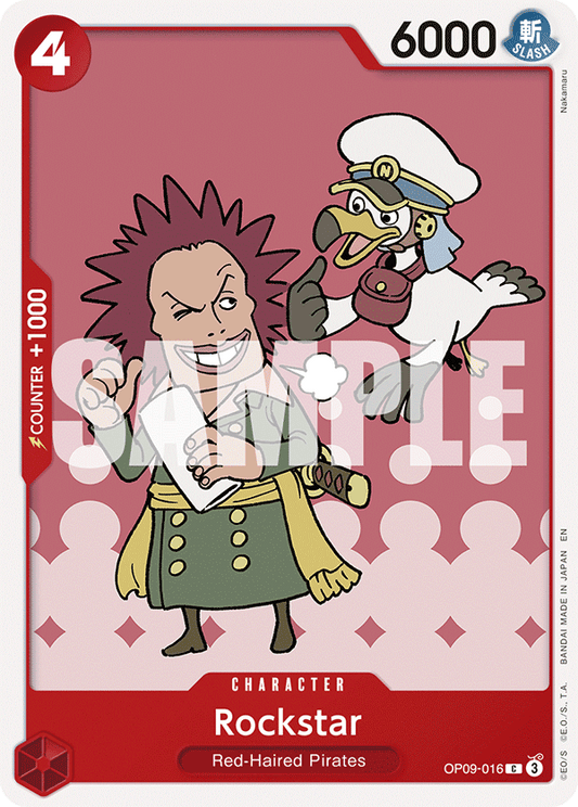 Rockstar (Character) (OP09-016) (ST23 Reprint) (C)