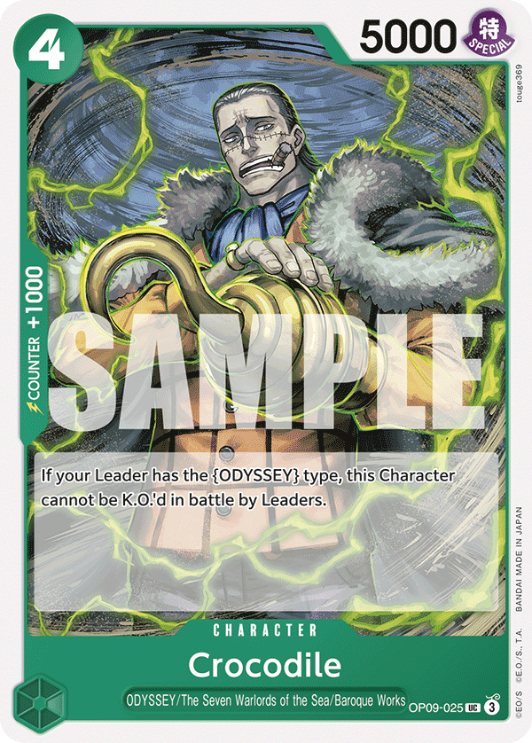 Crocodile (Character) (OP09-025) (UC)