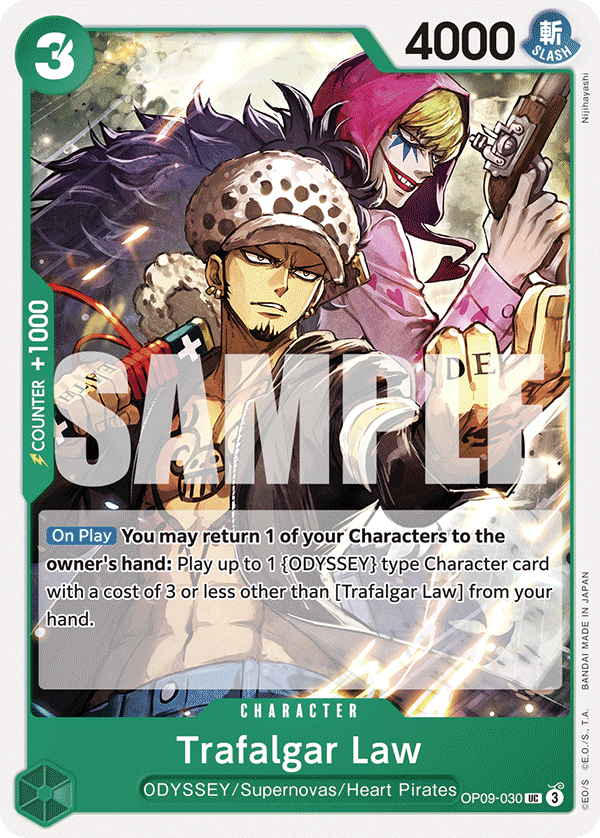 Trafalgar Law (Character) (OP09-030) (UC)