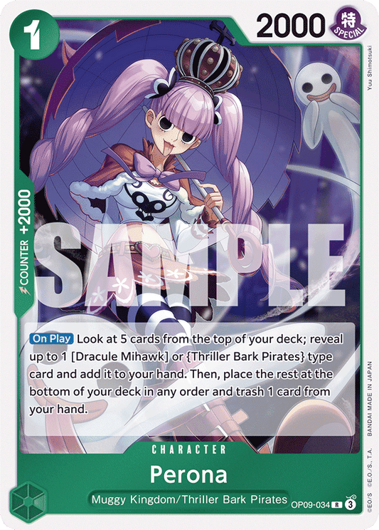Perona (Character) (OP09-034) (R)