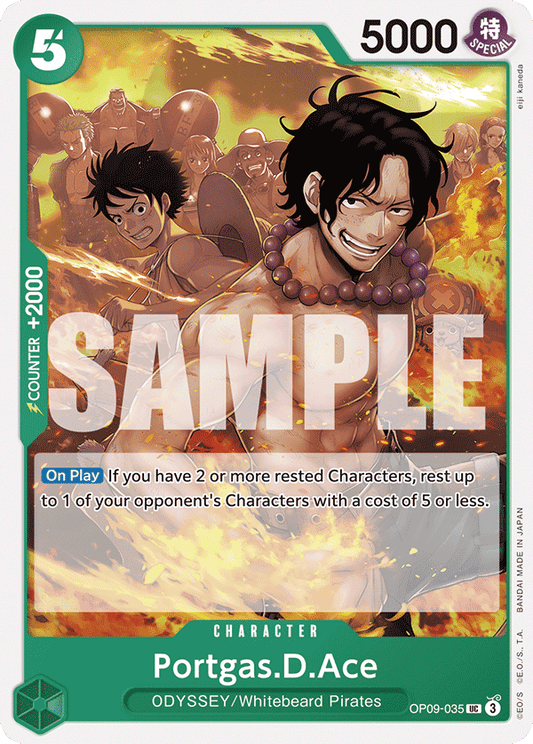 Portgas D Ace (Character) (OP09-035) (UC)