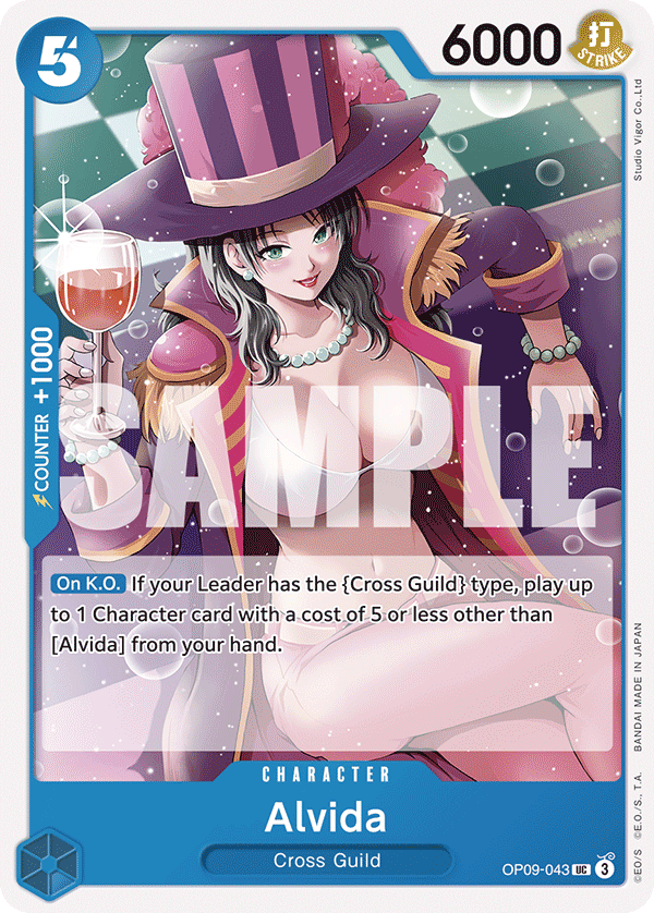 Alvida (Character) (OP09-043) (UC)