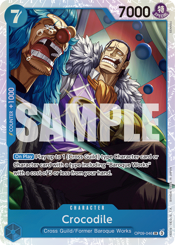 Crocodile (Character) (OP09-046) (SR)