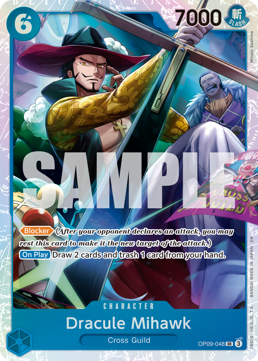 Dracule Mihawk (PRB02) (OP09-048) (SR)