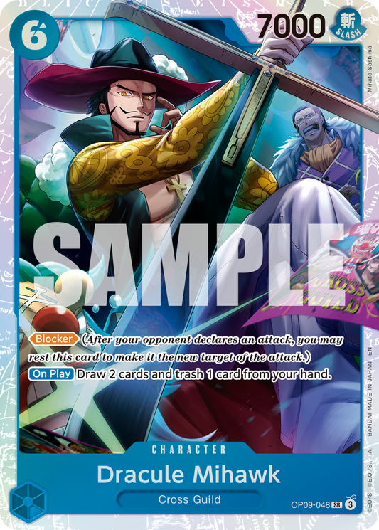 Dracule Mihawk (PRB02) (OP09-048) (SR)