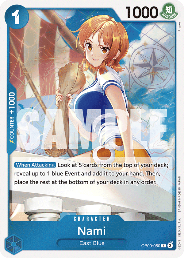 Nami (Character) (OP09-050) (R)