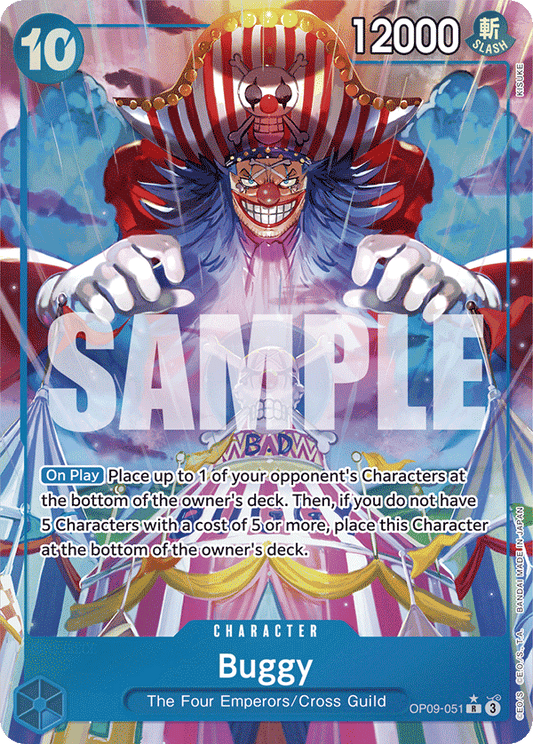 Buggy (Character) (OP09-051) (Alternate Art)