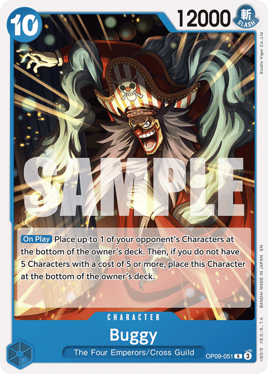 Buggy (Character) (OP09-051) (ST25 Reprint) (R)