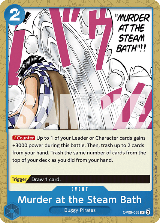 Murder at the Steam Bath (Event) (OP09-059) (UC)