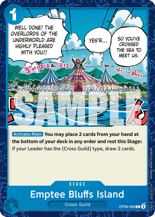 Emptee Bluffs Island (Stage) (OP09-060) (C)