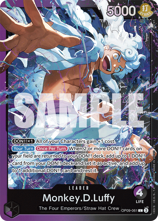 Monkey D Luffy (Leader) (OP09-061) (ST26 Reprint) (L)