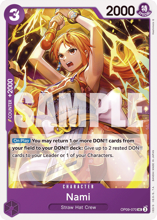 Nami (Character) (OP09-070) (UC)
