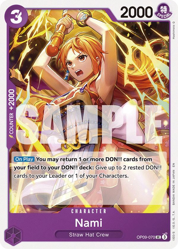 Nami (Character) (OP09-070) (ST26 Reprint) (C)