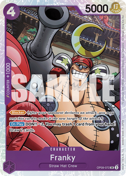 Franky (Character) (OP09-072) (SR)