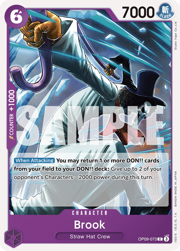 Brook (Character) (OP09-073) (C)