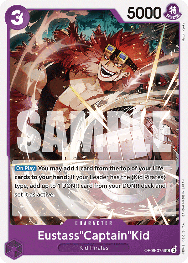 Eustass “Captain” Kid (Character) (OP09-075) (UC)